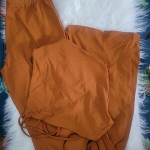 Forever 21 Rust Jumpsuit